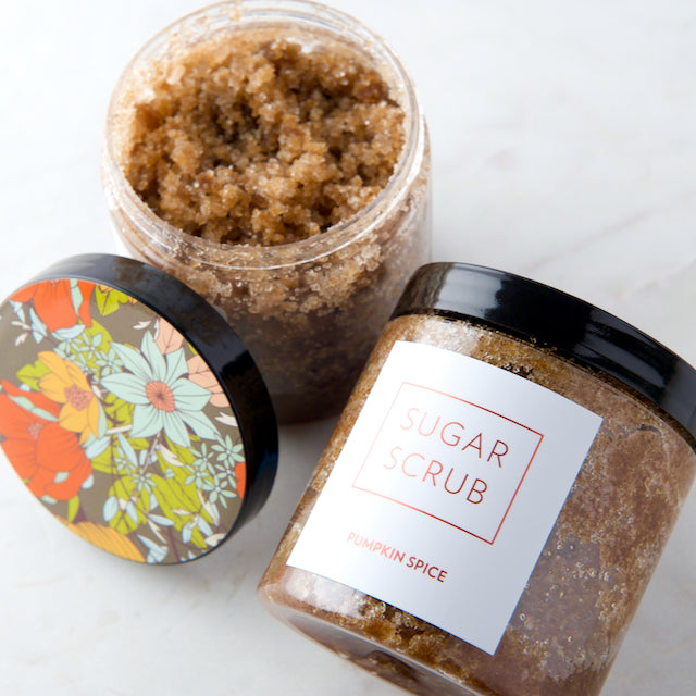 Sugar Scrub • Pumpkin Spice • Labels and Recipe