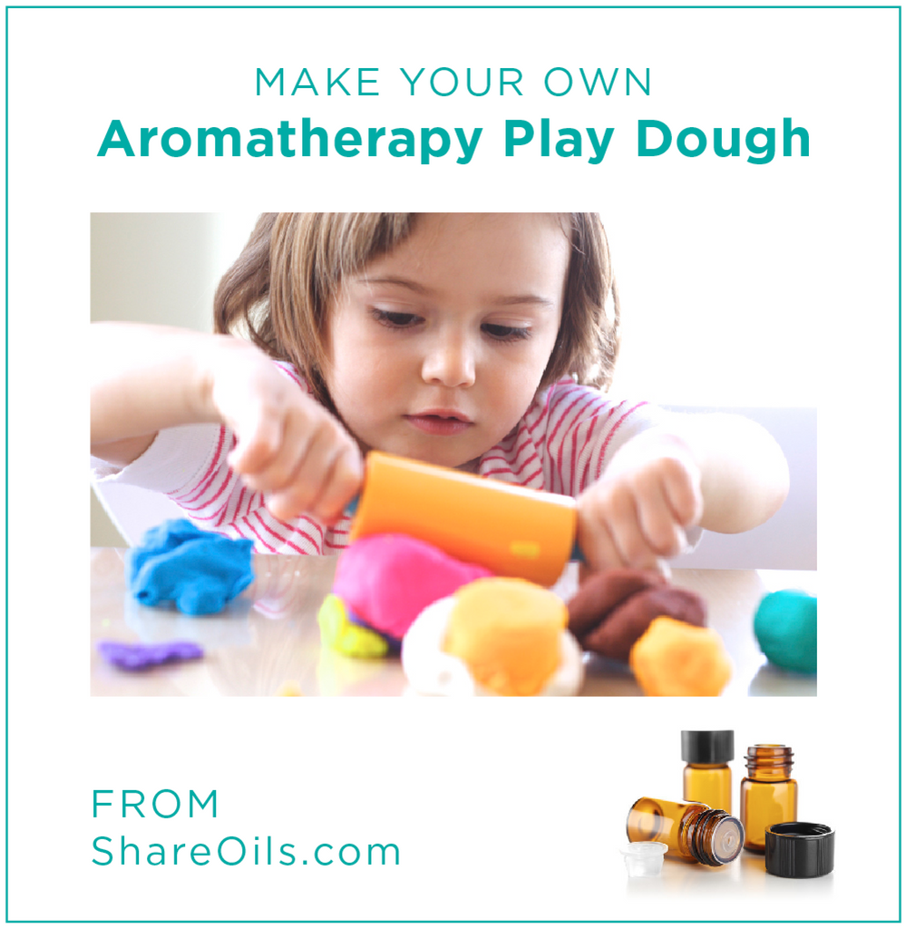 Aromatherapy Play-Dough with Essential Oils