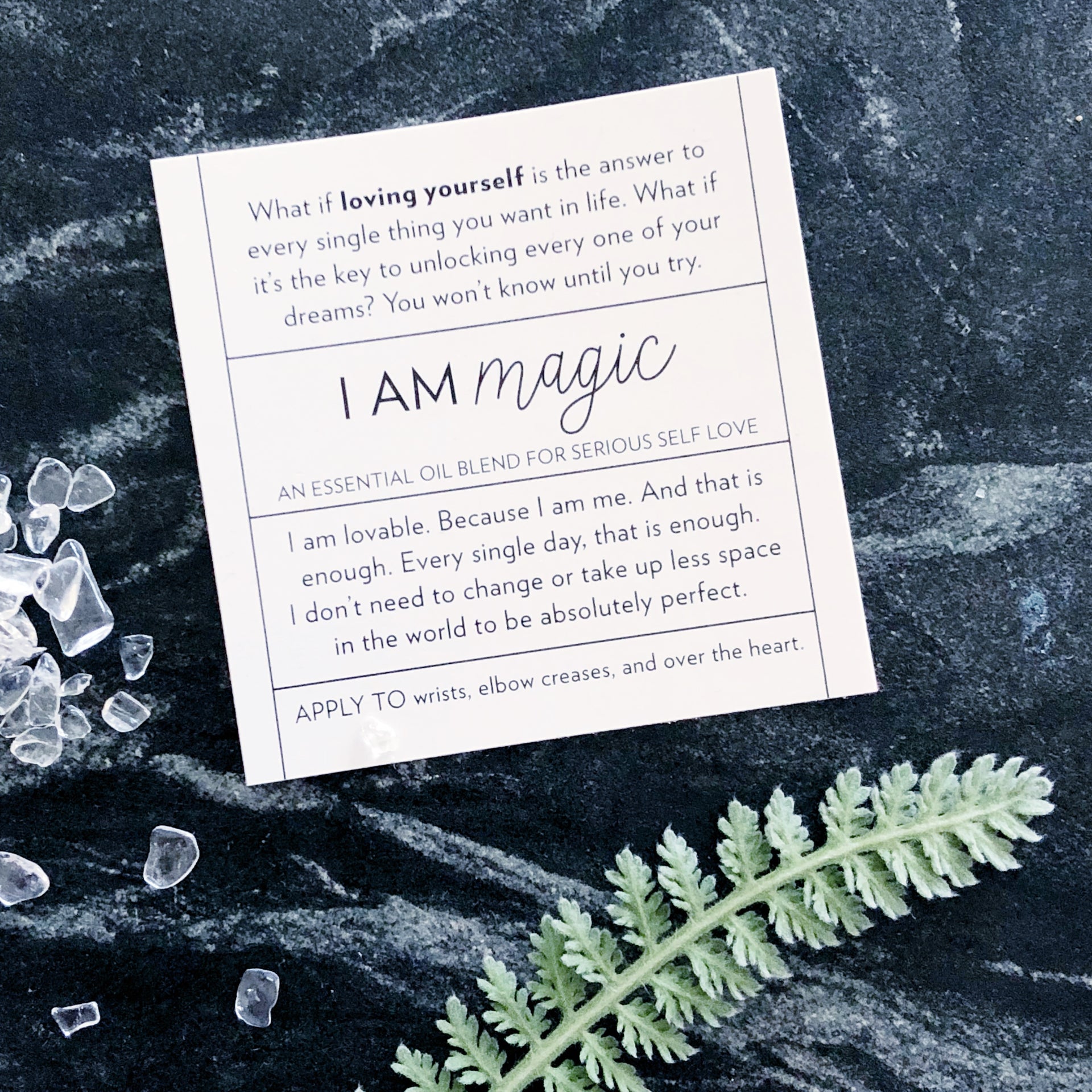 I Am Magic Label