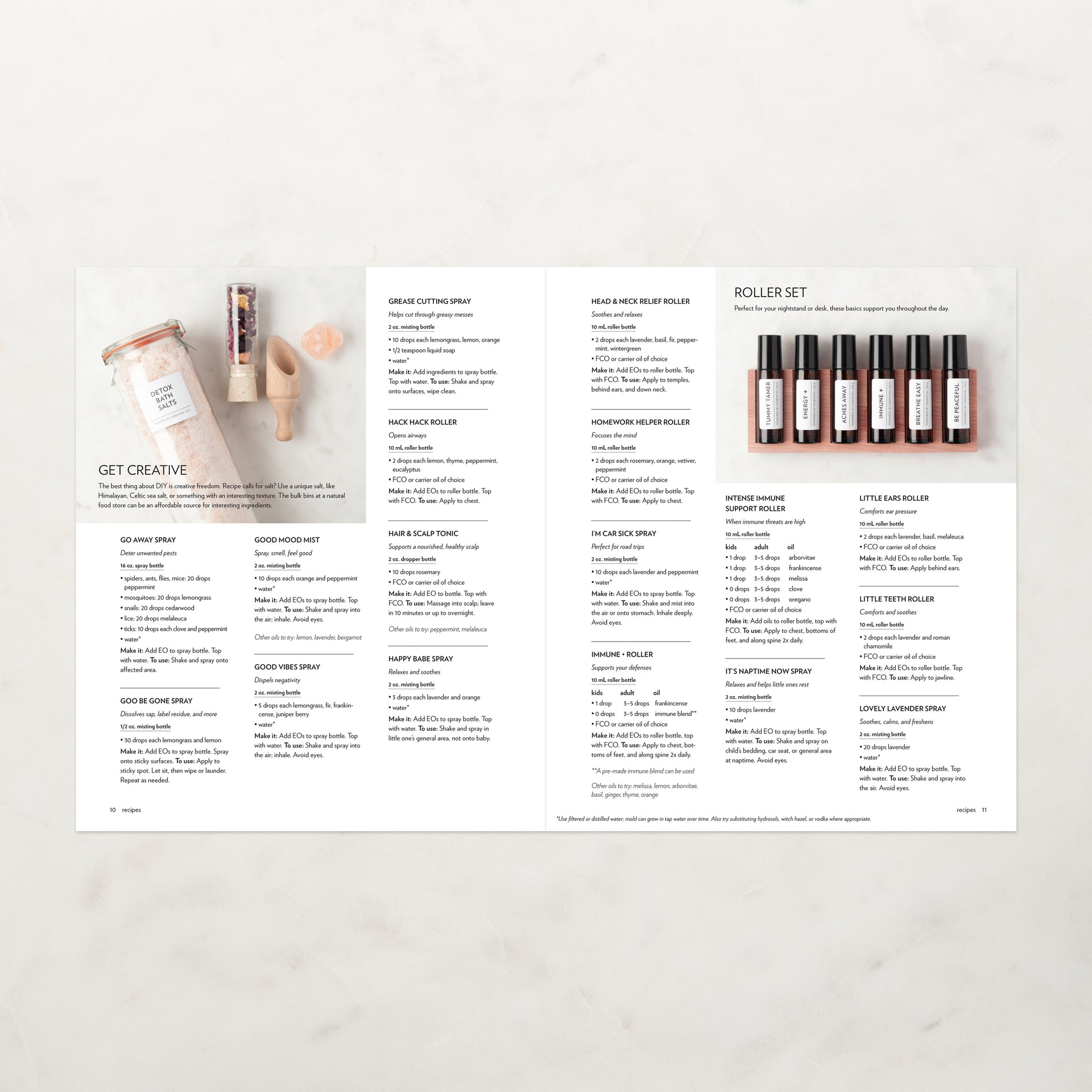 Spray & Roller Recipes Booklet