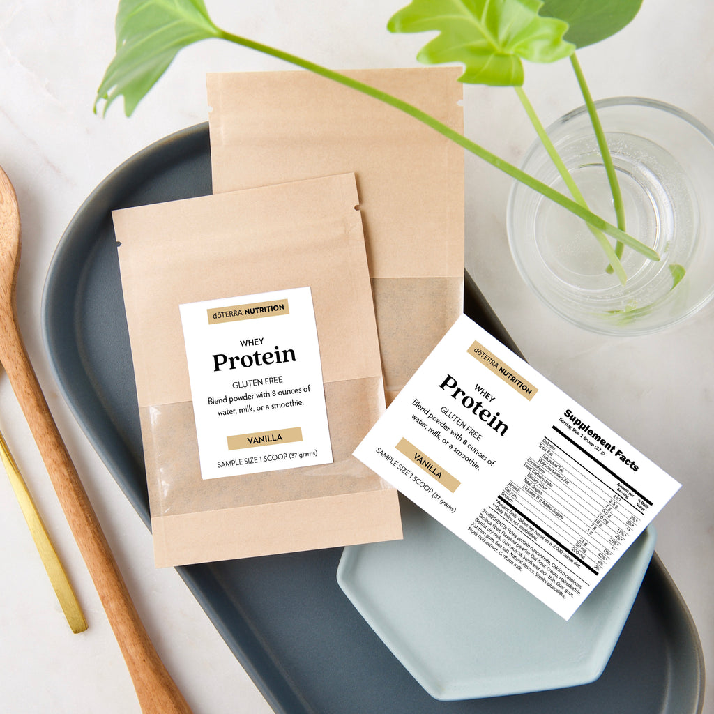 Vanilla Protein Sample Pouches + Labels